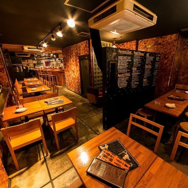 ガレット中野の店内