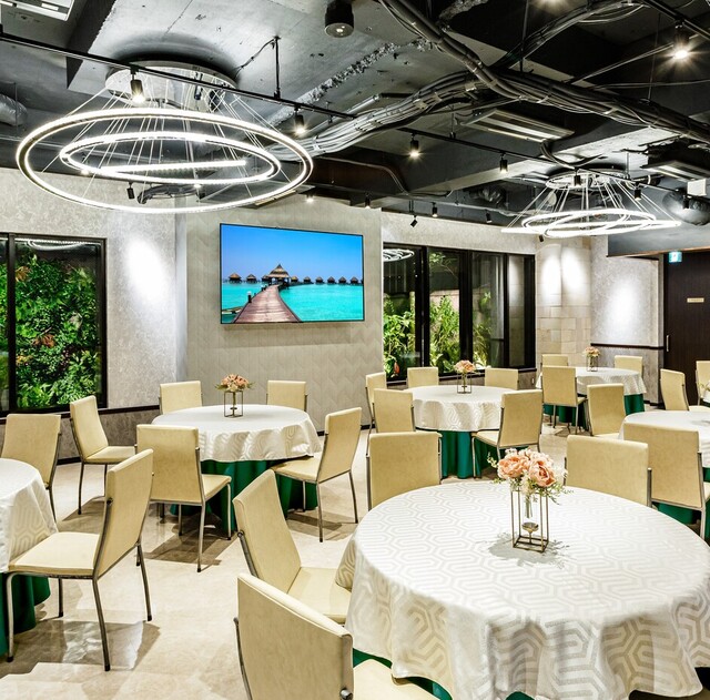 パセラリゾーツ池袋店のパーティー会場内観