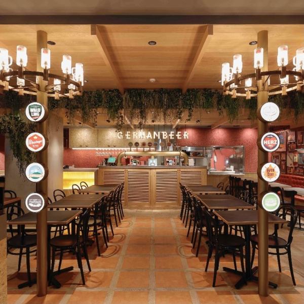 シュマッツ ビアダイニング武蔵小杉の店内