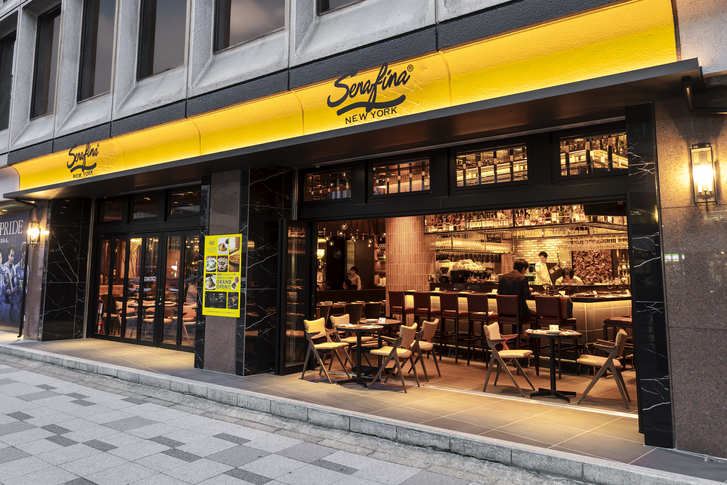 Serafina NEW YORK 赤坂店の外観・店内